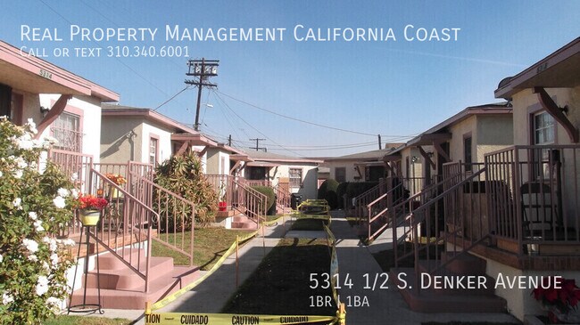 5314 1/2 S. Denker Avenue- - 5314 1/2 S. Denker Avenue- House