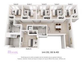 Hayworth_Unit 202,302,402 - Bloom Beverly Grove - Premium Co-Living