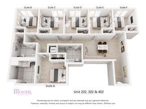 Hayworth_Unit 202,302,402 - Bloom Beverly Grove - Premium Co-Living