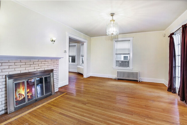 Living Room Fireplace - 125 Longview Ave