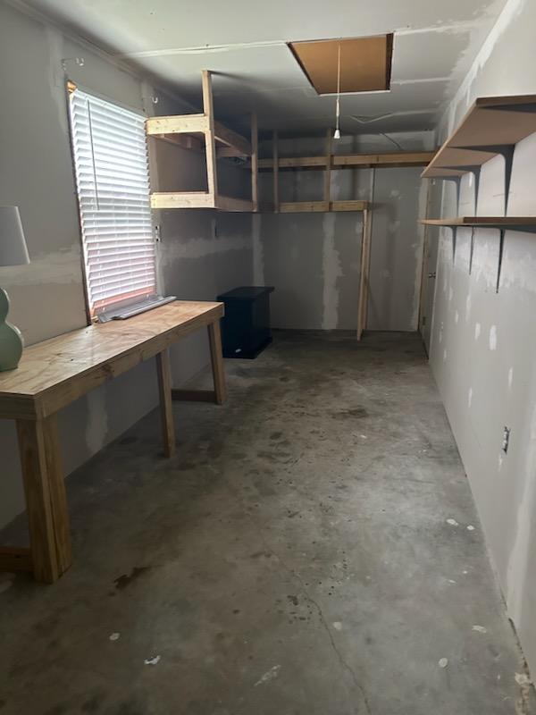 Shop/Storage built into the garage. - 601 S Richmond Ave
