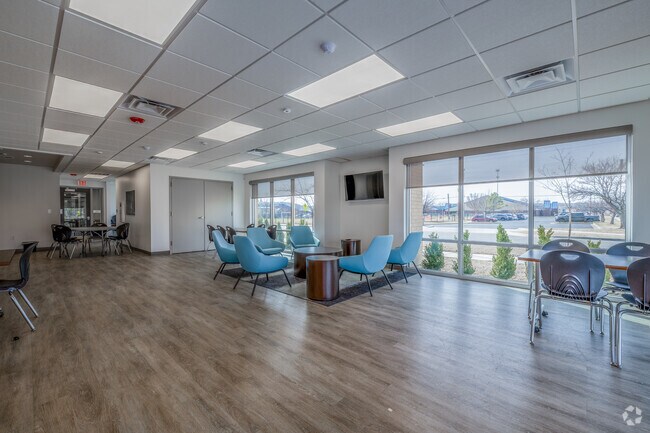 Sala comunitaria - River West Apartments