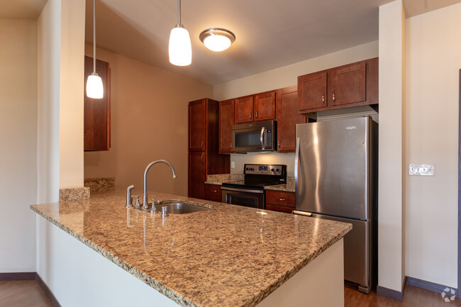 1HAB, 1BA - A1 - Sutter Creek Apartments