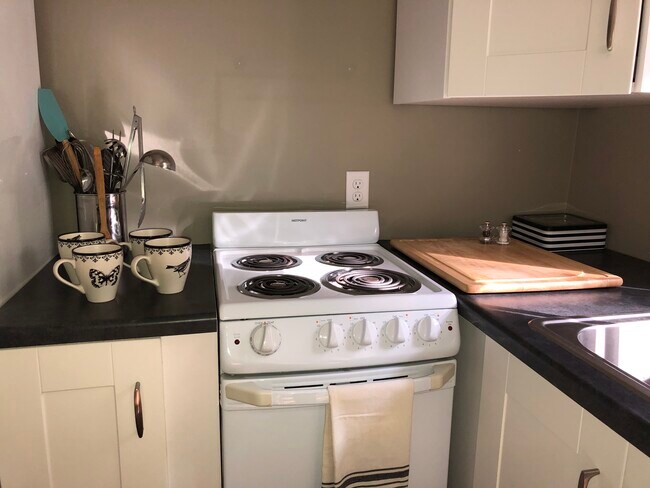 Kitchen with large amount of storage, frig and microwave - 1635 Ellis Hollow Rd