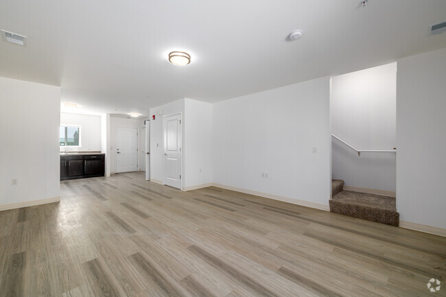 Sala de estar - Williams Street Townhomes