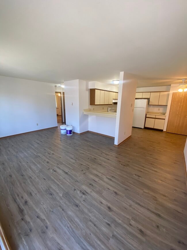 Sala de estar - Hemlock Street Apartments