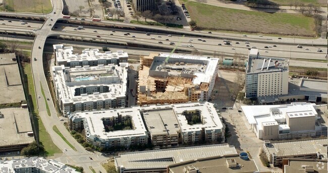 Aerial Photo - Ovation at Galatyn Park Apartments