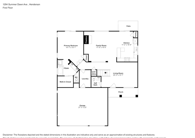 Foto del edificio - 1294 Summer Dawn Ave