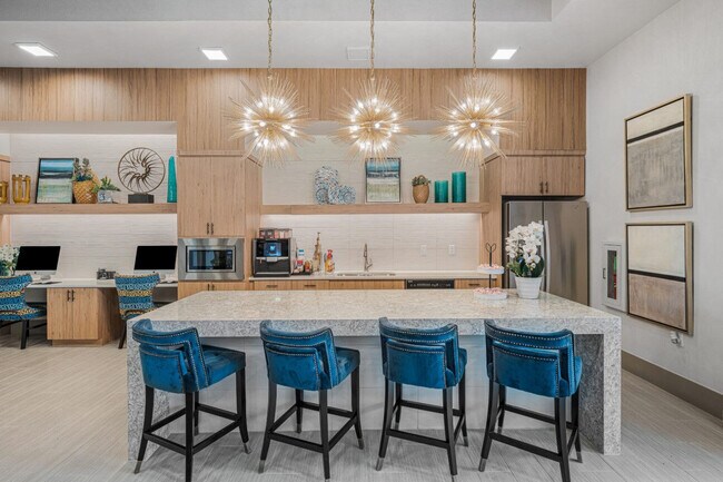 Área de recepción para residentes en Residences at Panther Hollow. - Residences At Panther Hollow