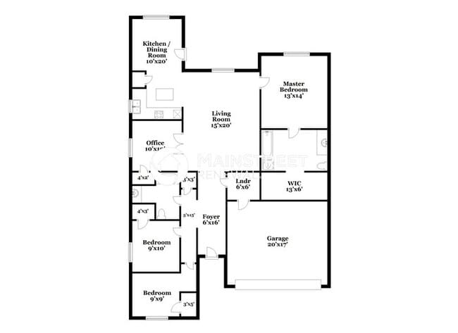 Photo - 4 Bedroom Pet-Friendly Home in Newcastle, OK with Main Street Renewal