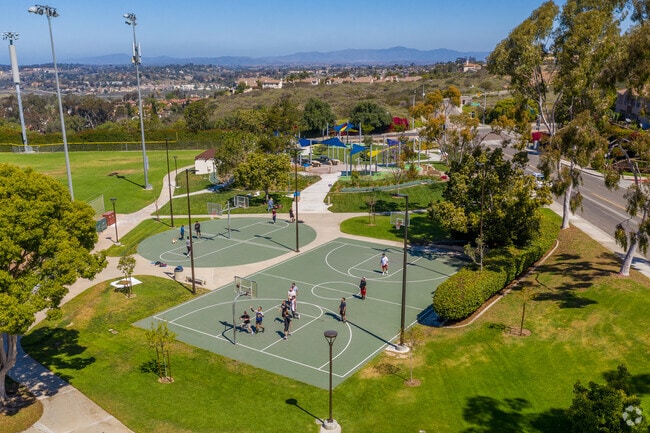 Grab friends and visit Calavera Park to play pickup games or use the playground.