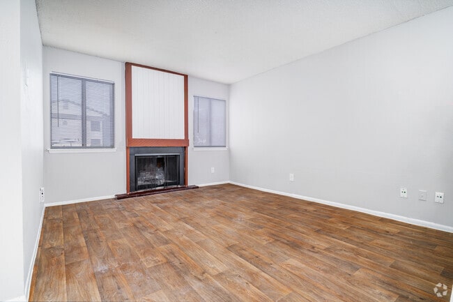 2BR, 2BA - 1174SF - Living Room - Melia Apartments