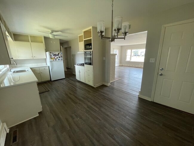 Dining room with kitchen - 711 7th Ave