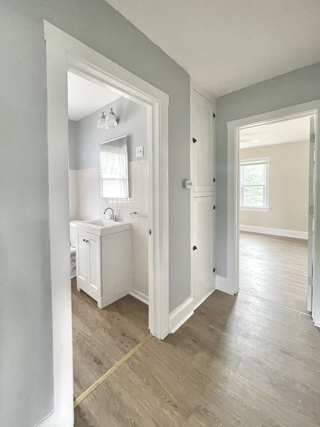 Hallway leading to bathroom and 2 bedrooms - 1706 33rd St