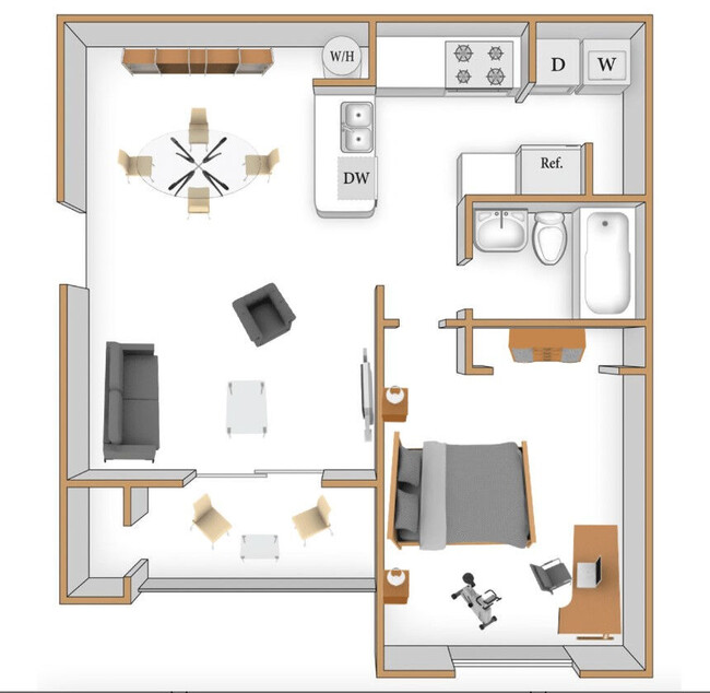 Plano de planta - Palmetto Place