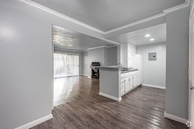 1HAB, 1BA - 725SF - COMEDOR - The Mediterranean Apartments