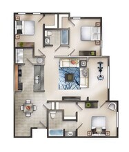 3 bedroom with sunroom - Ballantyne Commons Simpsonville