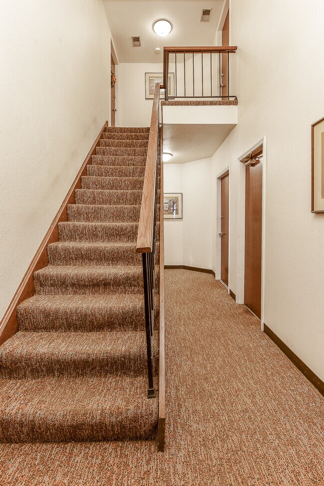 Steps up to the Unit - 913 Knottingham Dr