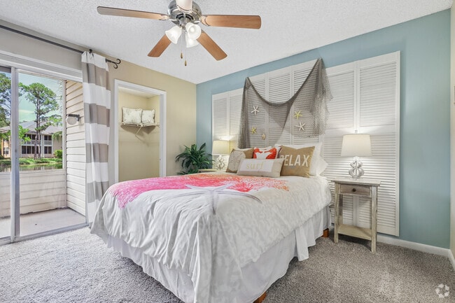 Sail - 2BR, 2BA - 884SF - Primary Bedroom - Sun Chase Apartment Homes