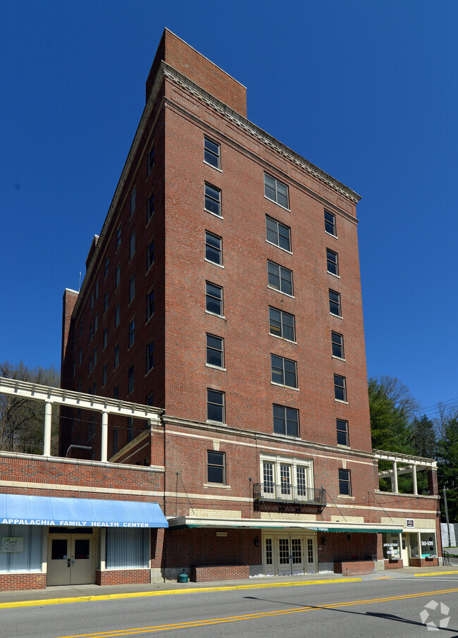 View from the south - Appalachian Towers