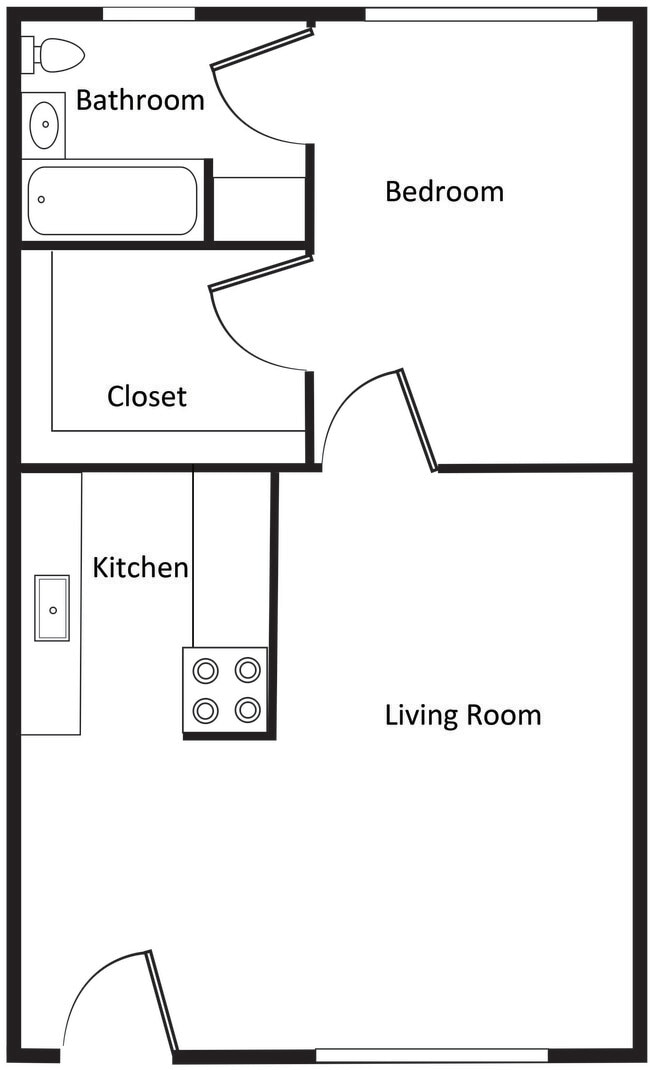 Floor plan - 1818 W Sumac Ln