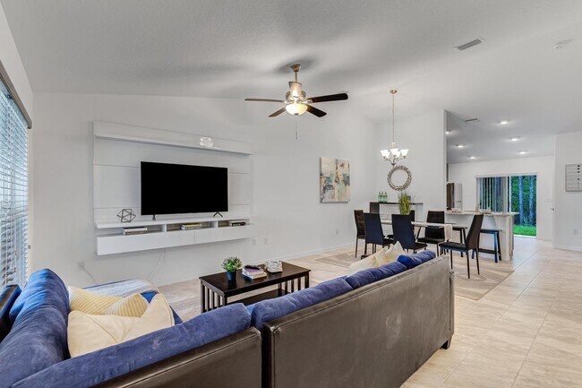 Sala de estar - alquiler a corto plazo en Palm Coast - 71 Pony Express Dr