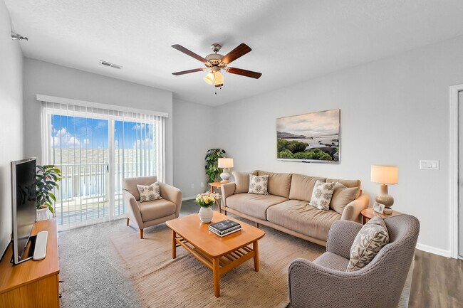 Sala de estar - Sterling Pointe Apartments