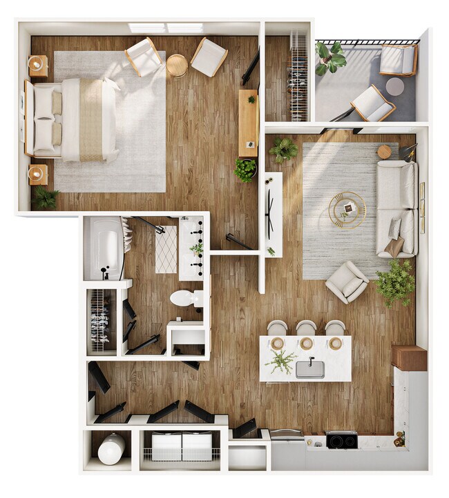 Plano de planta - Venture at Okatie Bluff