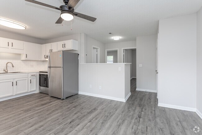 2BR, 1BA - 640SF 2B - Sala de estar - The Avery Apartments