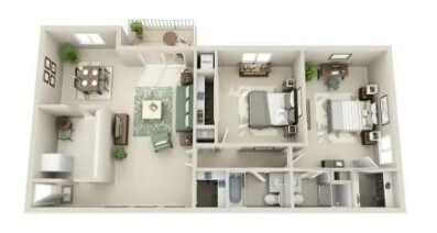 Village at Mayfield – 2bd/2ba