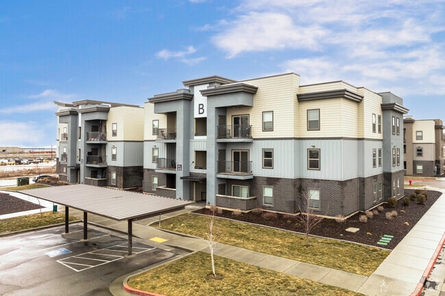 Modern apartments are centrally located in Clearfield.