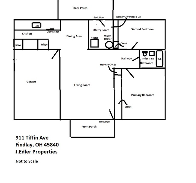 Layout - 911 Tiffin Ave