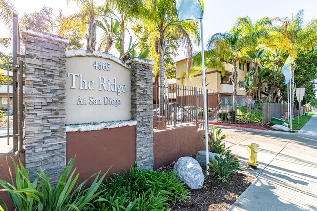 Signage - The Ridge Apartments