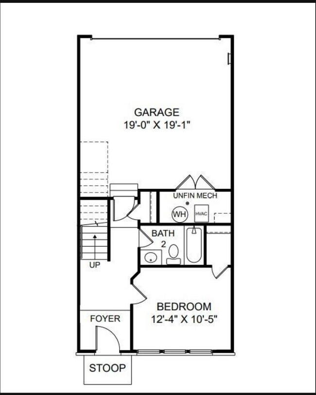 Plano de planta del primer nivel - 421 Talbot Dr
