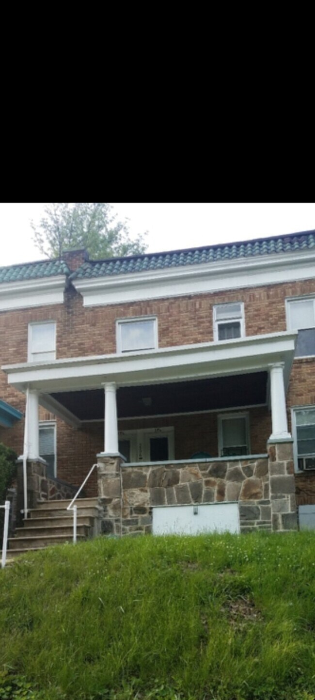 Front of house - 3326 Gwynns Falls Pky