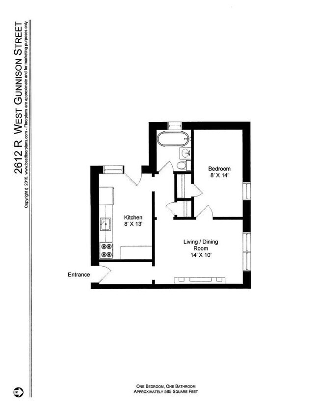 Foto del edificio - 2612 W Gunnison St