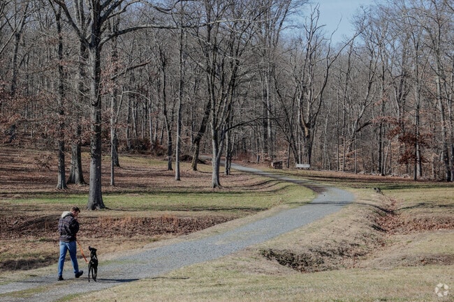 You and furry friend would love a scenic walk at Battlefield Regional Park.
