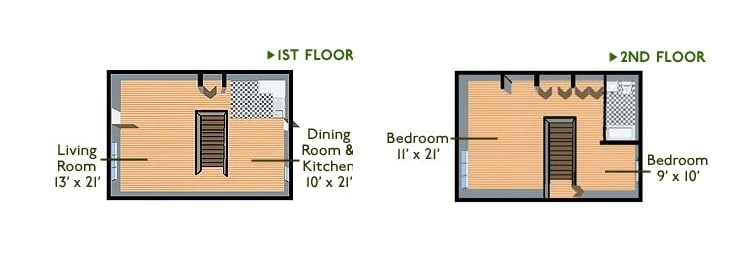 2HAB/1.5BA - Niagara Place