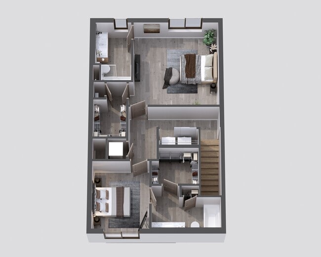Plano de planta - Havens at Hickory Tree Reserve