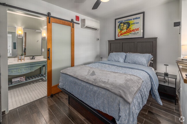 Studio - 296SF - Bedroom - Swan Luxury Studio Apartments