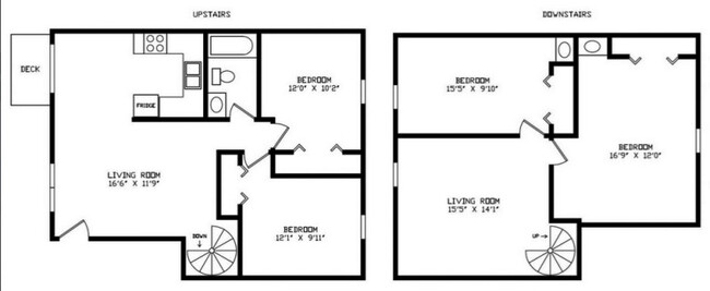 Plano de planta - 1505 Hancock