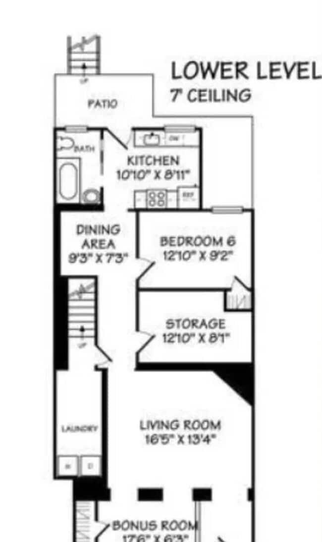 Floor Plan - 1847 Lamont St NW
