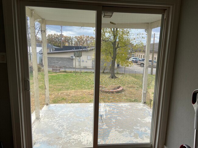 View to backyard - 1747 Whitener St