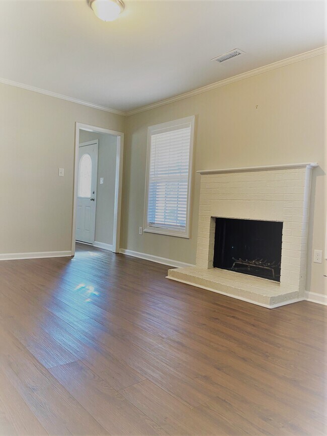 Fire place - 5939 Bluebonnet Rd