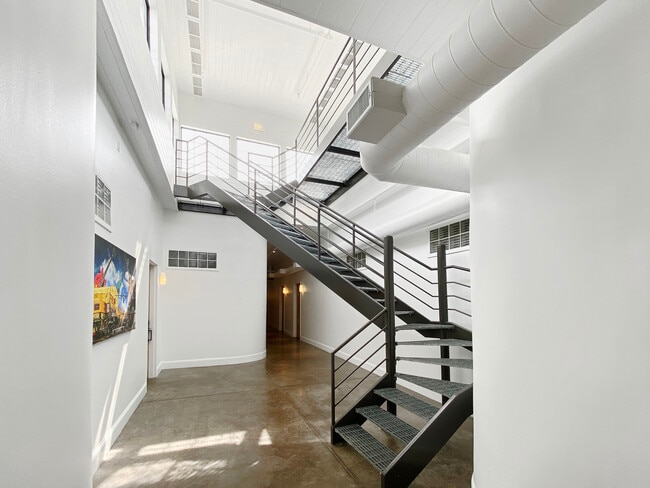 Common Hallway to Staircase to Roof Deck - RiverLofts @ 460 Tennessee