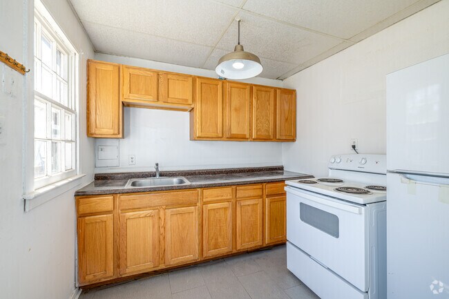 2 habitaciones, 1 baño - 763 pies cuadrados - Cocina - Rockaway Gardens Apartments