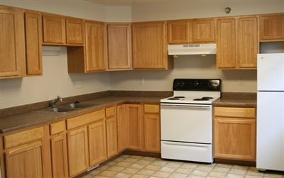 Kitchen - Clark Apartments