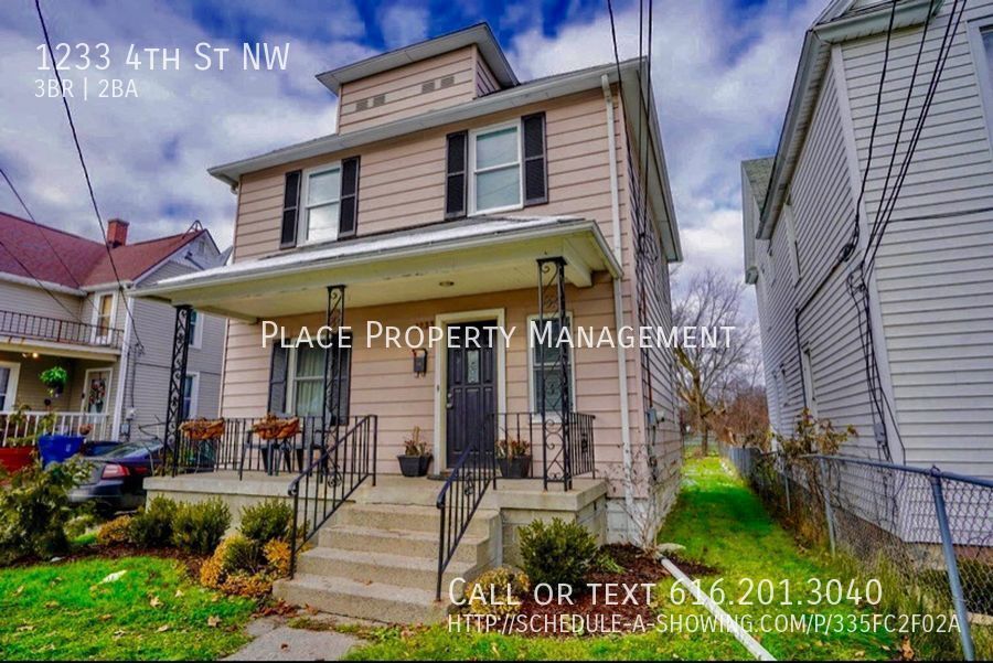 1233 4th St NW 3 Bed/ 1.5 Bath House Rental in Grand Rapids, MI