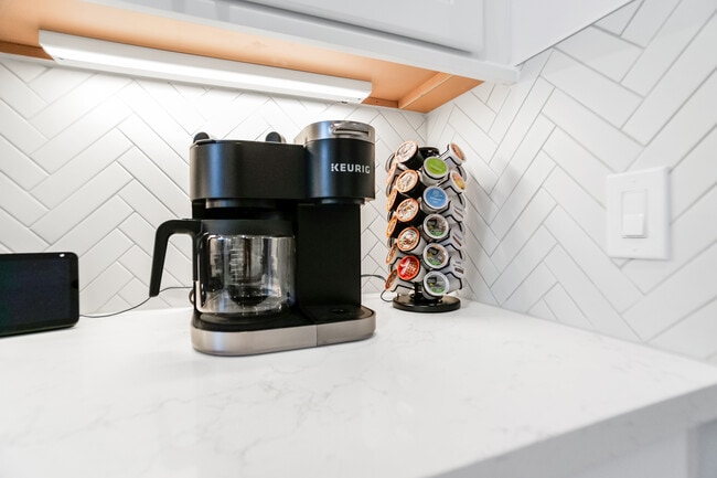 Coffee machine - 821 Burnett St