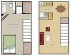 1 Bed Townhome